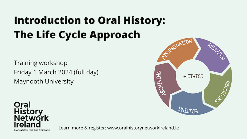 Introduction to Oral History: The Life Cycle Approach (2024)